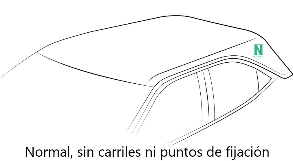 Renault Koleos 5p (techo normal-puntos de fijación) 2008-2016