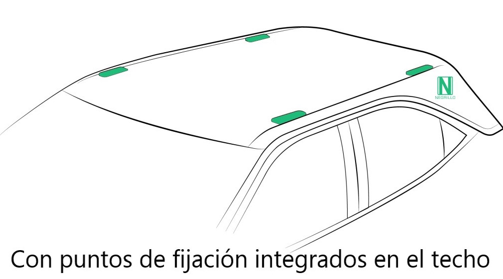 Peugeot Expert / Traveller L1h1 (xs-compact – 3 puntos de fijación) 2016-Actualidad