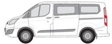 Ford Custom Tourneo l1 (puntos de fijación) 2013-2023