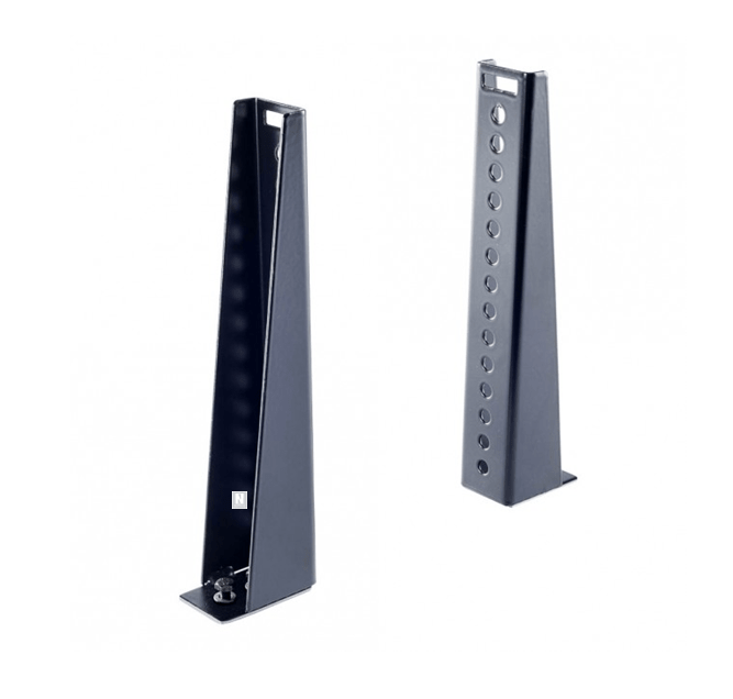 Cruz-tope-lateral-25cm-aluminio-min Juego de 2 topes laterales de 25 cm Cruz