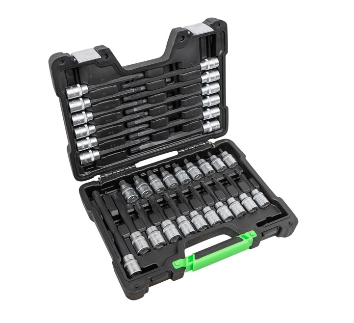 JBM-52606 Maletín de 32 piezas con puntas para tornillos Ribe