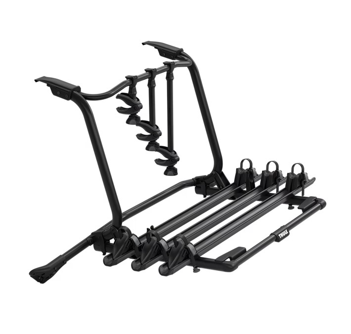Thule-wanderway-negro-3 Portabicis de portón Thule Wanderway negro para 3 bicis