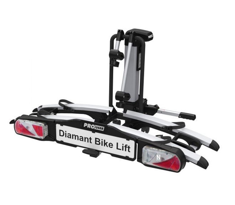 Diamant-Bike-Lift-6 Portabicis de bola Diamant Bike Lift desplegado