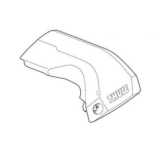Thule-52246 Tapa de repuesto para barra Thule 52246