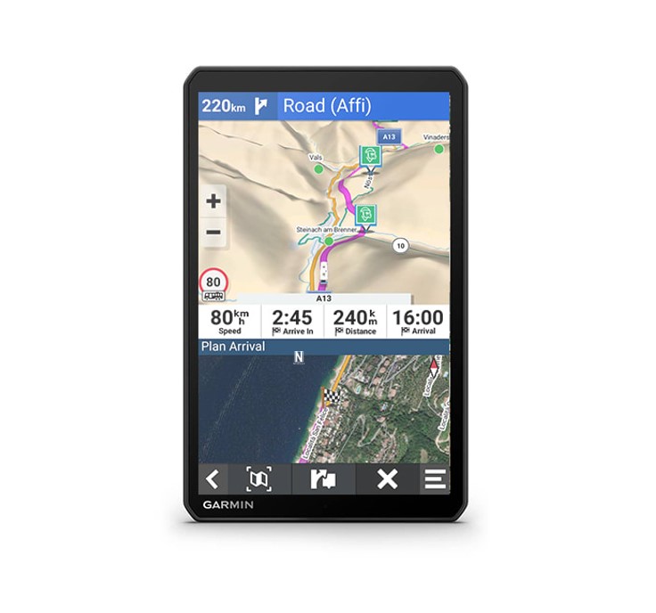 Garmin-Camper-895-2 Navegador para Camper Garmin 895 vertical