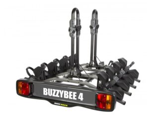 Portabicis de bola para 4 bicis Buzzrack Buzzybee con fondo blanco