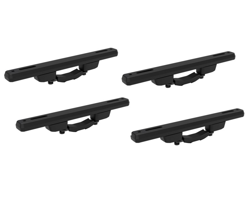 Plataforma-techo-Thule-Caprock-soportes-barras fijaciones de Plataforma de techo Thule Caprock