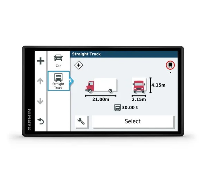 Navegador-camion-Garmin-Dezl-LGV500-2 frontal navegador Garmin LGV500