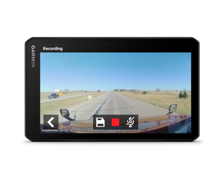 Navegador-camion-Garmin-DezlCam-LGV710-2 Imagen carretera en el navegador Garmin LGV710