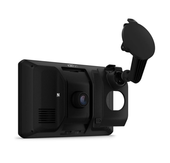 Navegador-camion-Garmin-DezlCam-LGV710-6 Parte trasera navegador Garmin LGV710 doble