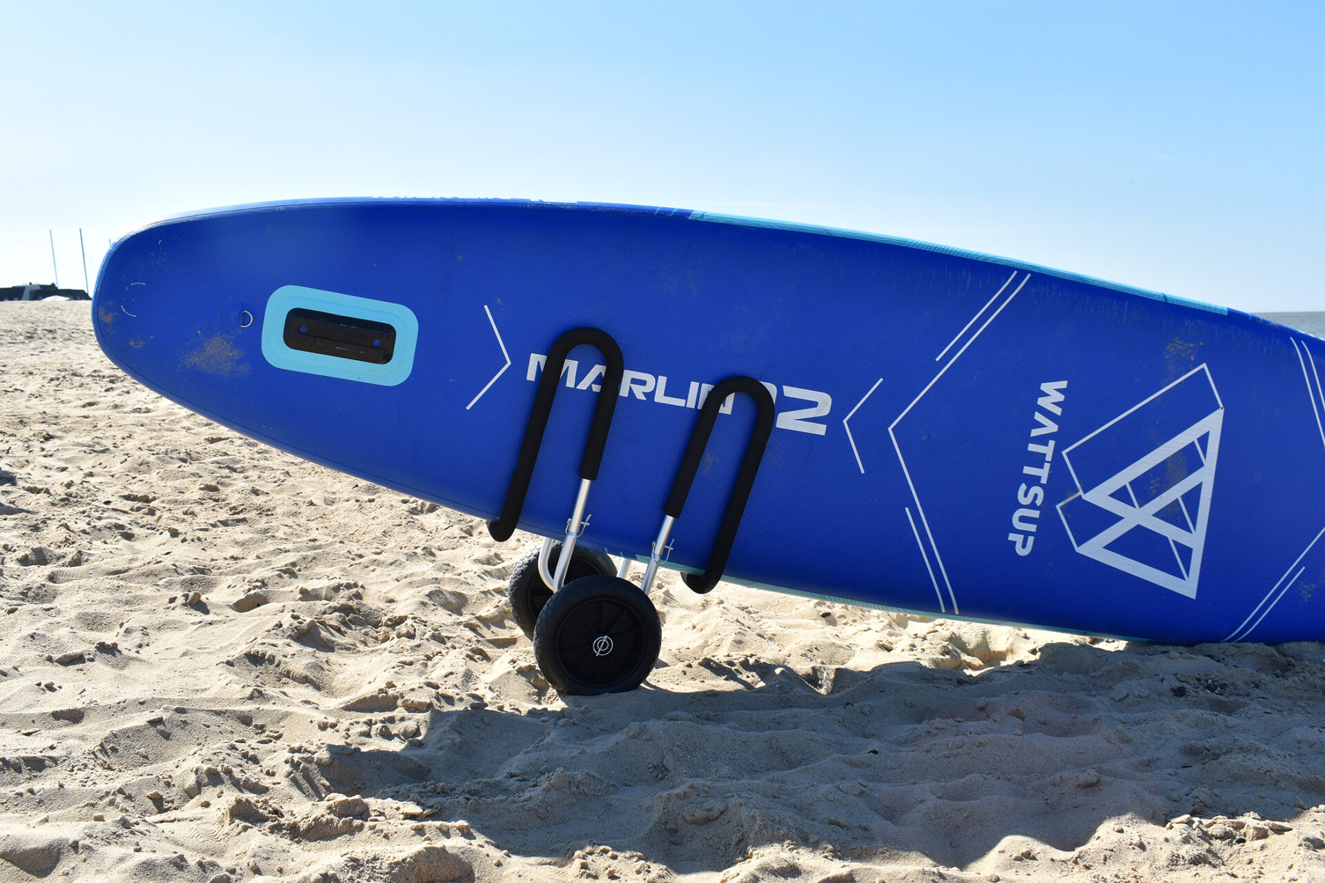 6085-3 carrito para el transporte de una tabla de surf/paddle con una tabla