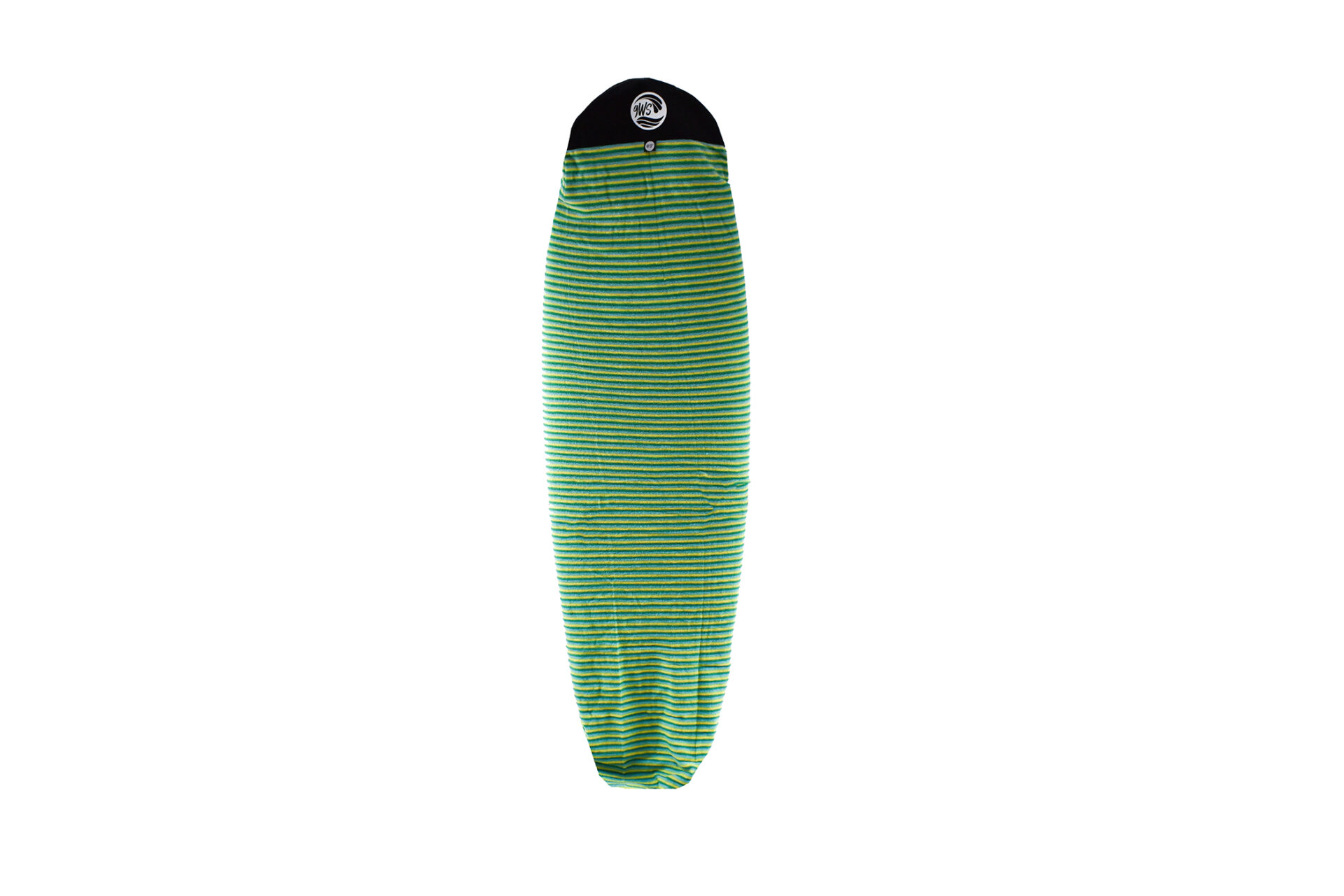 6117-1 funda verde para tabla de surf con tabla de surf