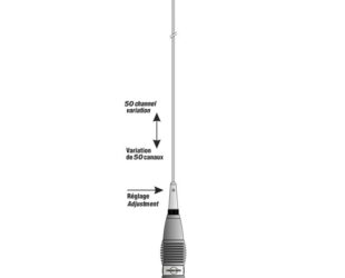 Antena President MS-85 con descripción de medidas.