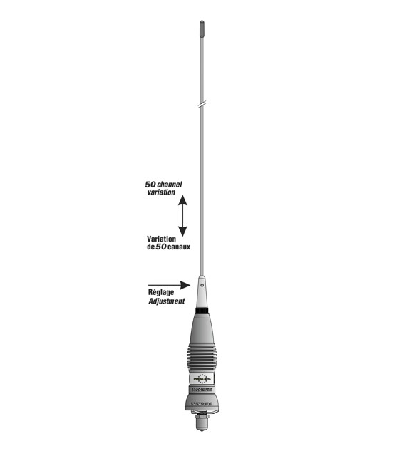 antena-president-ms-85 Antena President MS-85 con descripción de medidas.