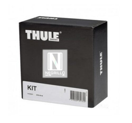 Caja con kit de fijación para barras Thule compatibles 7195