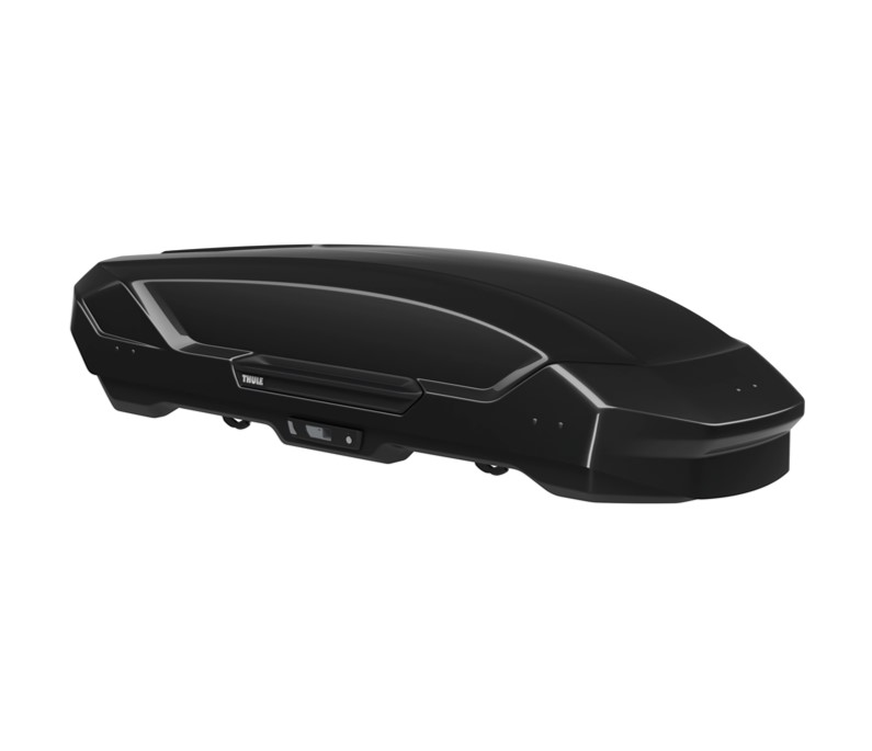 Cofre-de-techo-Thule-Motion-3-Sport Cofre de techo Thule Motion 3 M negro vista lateral delantera