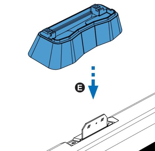 Kit Fixation Optique Cruz Optiplus Pour Seat Leon ST (à Partir De 2020) – Rail De Fixation – Compatible Accessoires