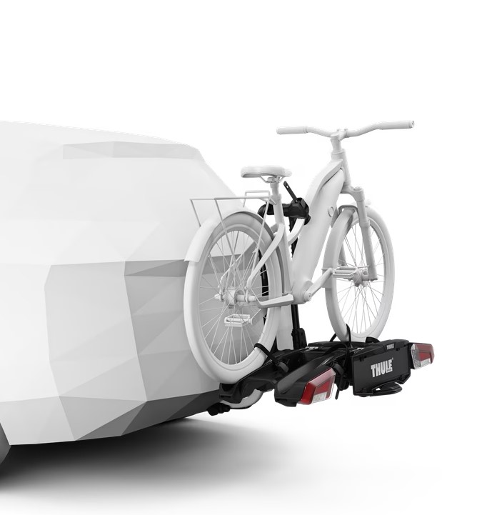 Thule-Easyfold-3-2bicis-2 Portabicis de bola para 2 bicis Thule Easyfold 3 instalado en coche