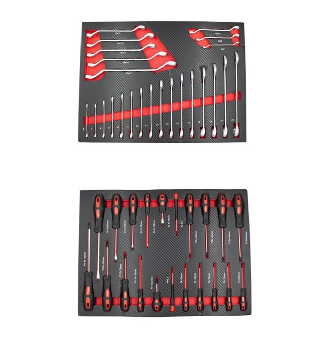 juego-bandejas-herramienta-carro-kroftools-86236-3 Dos bandejas de herramienta para carros Kroftools 86236 2