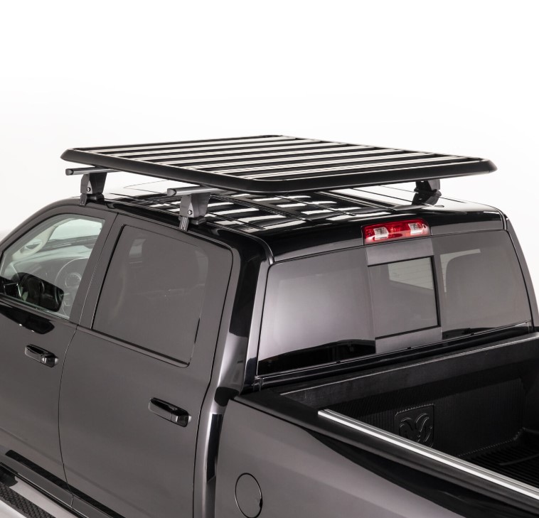 Modulo-portaequipajes-Menabo-Sequoia-M-3 Baca universal Menabo Sequoia M instalada en techo de pickup