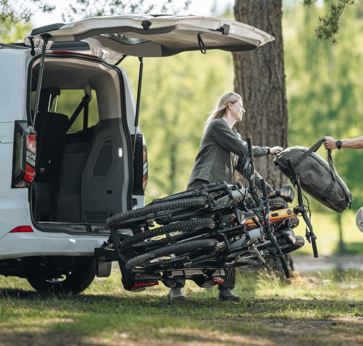 Thule-Velospace-3-3-bicis-3 Portabicis de bola Thule Velospace 3 para 3 bicis abatido y cargado con bicis
