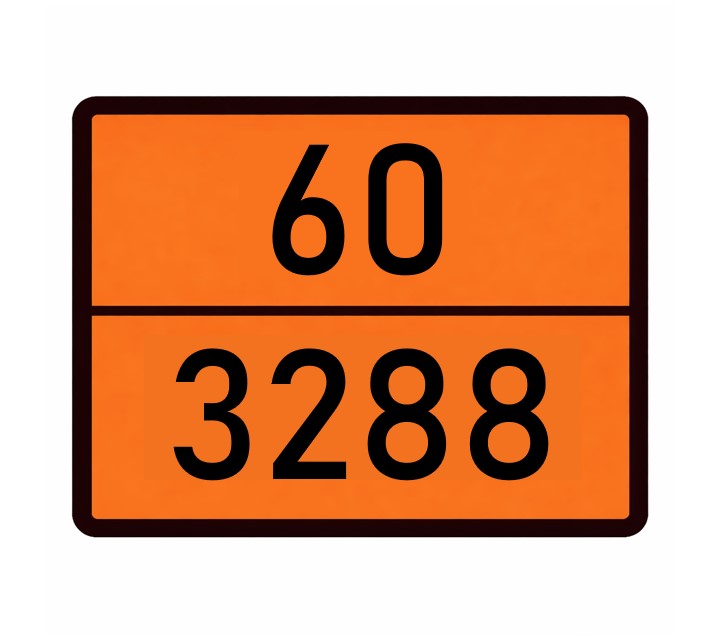 Placa-ADR-60-3288 Placa ADR 60 3288